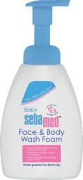 Sebamed SEBAMED_Baby Face Body Wash Foam delikatna pianka do mycia ciała i twarzy dla dzieci 400ml (4103040001726)