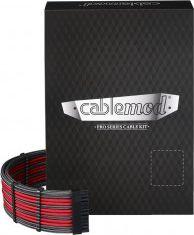 CableMod Zestaw kabli, Czarno-czerwony (ZUAD-934)