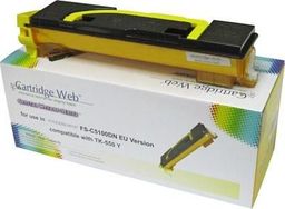 Toner Cartridge Web Yellow Zamiennik TK-552 (CW-K550YN)