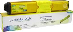 Toner Cartridge Web Yellow Zamiennik 44469722 (CW-O510YN)