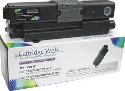 Toner Cartridge Web Black Zamiennik 44469804 (CW-O510BN)