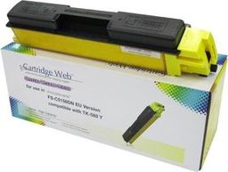 Toner Cartridge Web Yellow Zamiennik TK-580 (CW-K580YN)