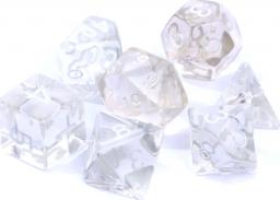  Rebel Komplet kości RPG kryształowe przezroczyste (106263)