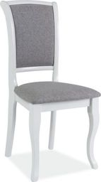  2-jų kėdžių komplektas Mnsc, baltas/pilkas