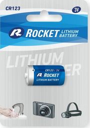  Rocket Bateria Rocket CR123 1600mAh 1 szt.