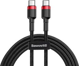 Kabel USB Baseus USB-C - USB-C 2 m Czarny (CATKLF-H91)