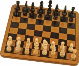 Spin Master Drewniane szachy 6033302