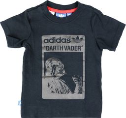  Adidas Koszulka dziecięca Star Wars Darth Vader Tee czarna r. 80 (S14386)