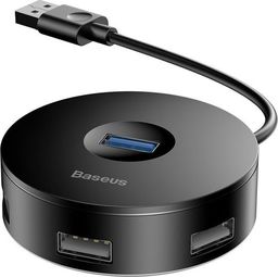 HUB USB Baseus 1x microUSB  + 4x USB-A 3.0 (SB4807)