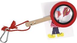 Goki Pomoce Montessori Szkło powiększające, lupa dla dzieci - breloczek uniw