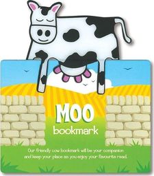 IF Zwierzęca zakładka do książki - Moo - Krowa