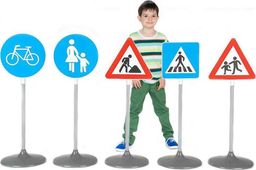  Klein Duże Znaki drogowe do zabawy dla dzieci uniw