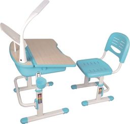  Vipack Vipack COMFORTLINE biurko dla dziecka z lampką i krzesłem - zestaw Blue uniw