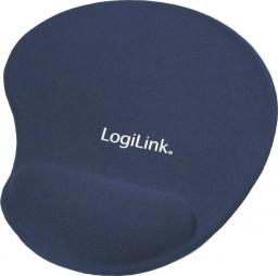 Podkładka LogiLink GEL Wrist Rest Support Niebieska (ID0027B)