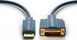 Kabel Clicktronic DisplayPort - DVI-D 3m granatowy (JAB-1404908)