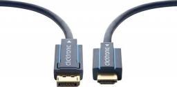 Kabel Clicktronic DisplayPort - HDMI 2m granatowy (JAB-1404900)