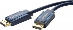 Kabel Clicktronic DisplayPort - DisplayPort 5m niebieski (JAB-1404894)