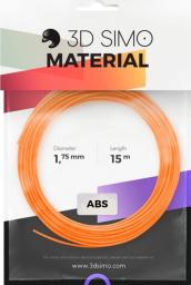  3DSimo Filament ABS Zestaw kolorów - pomarańczowa, czarna, biała (G3D3009)
