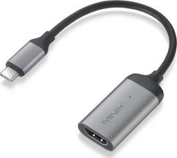 Adapter USB Minix USB-C - HDMI Srebrny  (UMNP00059)