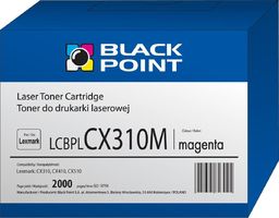 Toner Black Point LCBPLCX310M Magenta Zamiennik 80C2SM0 (BLLOPCX310MBW)