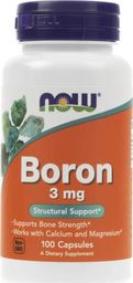  NOW Foods Now Foods Boron 3mg 100Vcaps.