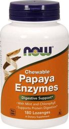  NOW Foods Now Foods Papaya Enzyme Chewables 180 chews
