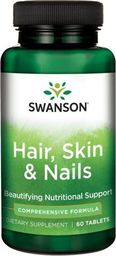  Swanson Swanson Włosy i skóra 60 tab.