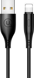 Kabel USB Usams USB-A - Lightning 1 m Czarny (SJ266USB01)