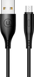 Kabel USB Usams USB-A - microUSB 1 m Czarny (SJ268USB01)