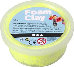  Creativ Company Masa Foam Clay Neonowo Żółta 35 g