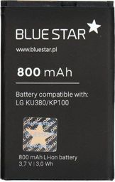 Bateria Blue Star BlueStar Battery LG KP100 KF310 C110 Li-Ion 800 mAh Analog LGIP-430A