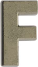  Aladine Litera F z betonu H:7,6 cm