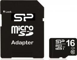 Karta Silicon Power MicroSDHC 16 GB Class 10  (SP016GBSTH010V10SP)