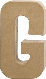 Creativ Company Litera G z papier-mache H: 20,5 cm