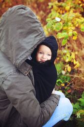 Little Frog Osłonka Polarowa Little Frog - Przytulna Żabka CZARNA
