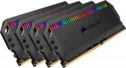 Pamięć Corsair Dominator Platinum RGB, DDR4, 32 GB, 3200MHz, CL16 (CMT32GX4M4C3200C16)