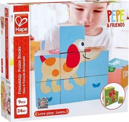  Hape Klocki - puzzle przyjaźni dla dzieci uniw