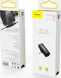 Adapter USB Baseus L46 Lightning - Lightning x2 Czarny  (BRA008293)