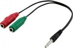 Kabel Savio Jack 3.5mm - Jack 3.5mm 3.5m czarny (SAVIO CLS-13)