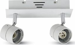  V-TAC Reflektor szynowy LED VT-789 2xGU10 Instalacja do toru białego-SKU3618