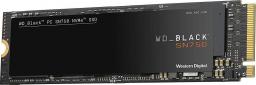 Dysk SSD WD Black SN750 1TB M.2 2280 PCI-E x4 Gen3 NVMe (WDS100T3X0C)