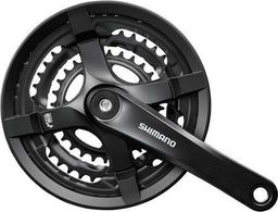  Shimano Mechanizm korbowy Shimano FCTY501C888CL 48x38x28T czarny z osłoną uniwersalny