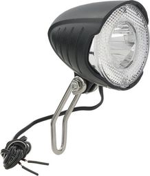  XC Light Lampa przednia XC-110 biała dioda 1W, 15 Lux do prądnicy w piaście uniwersalny
