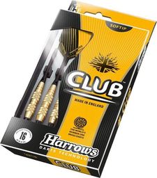  Harrows Rzutki HARROWS CLUB BRASS softip 16 g
