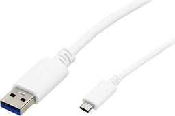 Kabel USB Blow USB-A - 1 m Biały (66-103#)