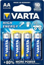  Varta Bateria High Energy AA / R6 4 szt.