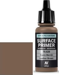  Vallejo Vallejo Surface Primer / Podkład Akrylowy Leather Brown 17 ml. uniwersalny