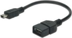 Adapter USB Digitus miniUSB - USB Czarny  (AK300310002S)