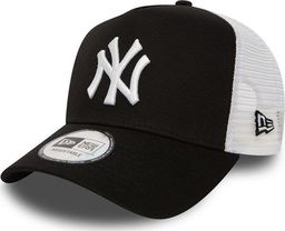  New Era Czapka New York Yankees Clean A Frame Trucker czarno-biała r. uniwersalny (11588491)