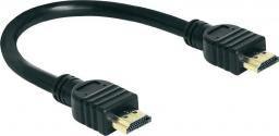 Kabel Delock HDMI - HDMI 0.2m czarny (83352)